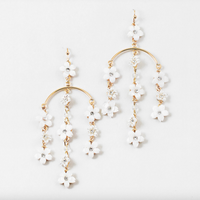 Flower Cascade Earring