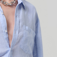 Kayla Shrunken Shirt Glint