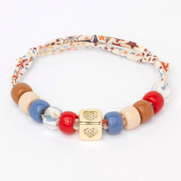 Liberty Gold Heart Charm Bracelet