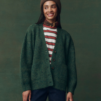 The Brushed Melange Cardigan