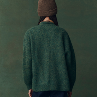 The Brushed Melange Cardigan