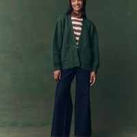 The Brushed Melange Cardigan