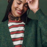 The Brushed Melange Cardigan