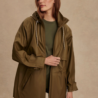 Alyssa Rain Jacket Olive