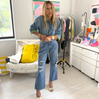 Pia Denim Western Shirt