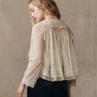 The Keepsake Lace Collared Top