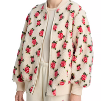 The Zip Front Rose Bomber