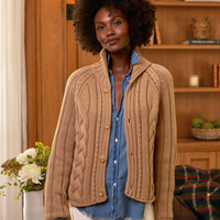 Mini Cotswald Cardigan Camel