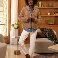 Mini Cotswald Cardigan Camel