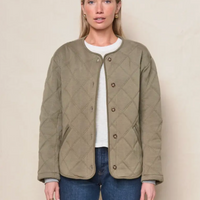 Quilted Hooded Jacket