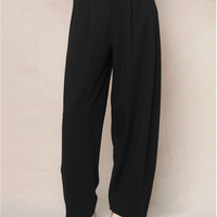 Luxe Ponte Barrel Trouser