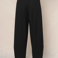Luxe Ponte Barrel Trouser