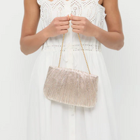 Brit Pleated Clutch