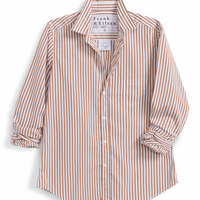 Barry Tan Stripe Button Up