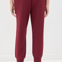 Slim Cuff Pant Maroon