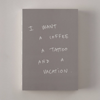 Coffee & Vacation Notebook