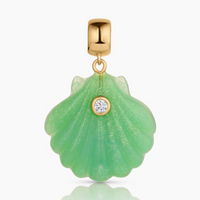 Coquille Chrysoprase Charm