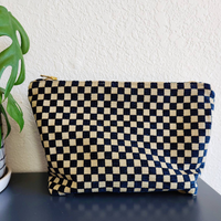 Checkered Velvet Traveller