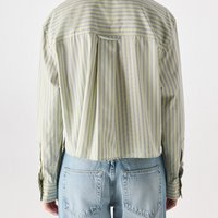 Ruth Crop Shirt Thistle