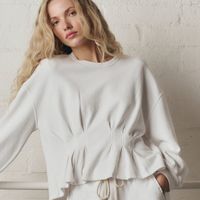The Slouchy Corset Sweatshirt