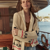Lodge Sailboat Cardigan