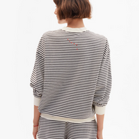 Stripes Oversized Sweatshirt