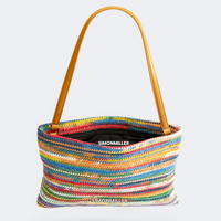 Space Dye Boxy Clutch