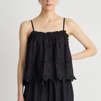 Embroidered Cami Top