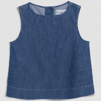 Shelly Denim Tank Indigo