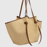 XL Mochi Rafia Bag Bisquit