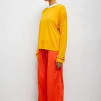 James Oversized Crewneck Marigold