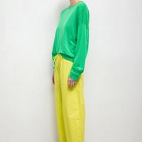 James Oversized Crewneck Vert