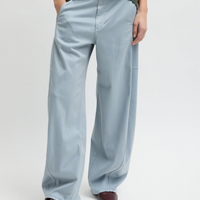 Twill Sid Pant Cool Slate