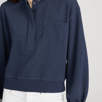 The Stripe Cuff Sweatshirt
