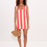Sahara Striped Denim Dress