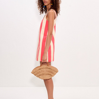 Sahara Striped Denim Dress