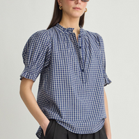 Los Altos Plaid Top
