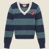 Chalet Indigo Stripe Sweater