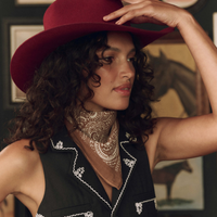 The Stetson Western Paisley Scarf