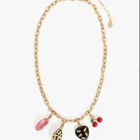 Bisou Heart Charm