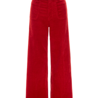 Le Slim Palazzo Pocket Corduroy