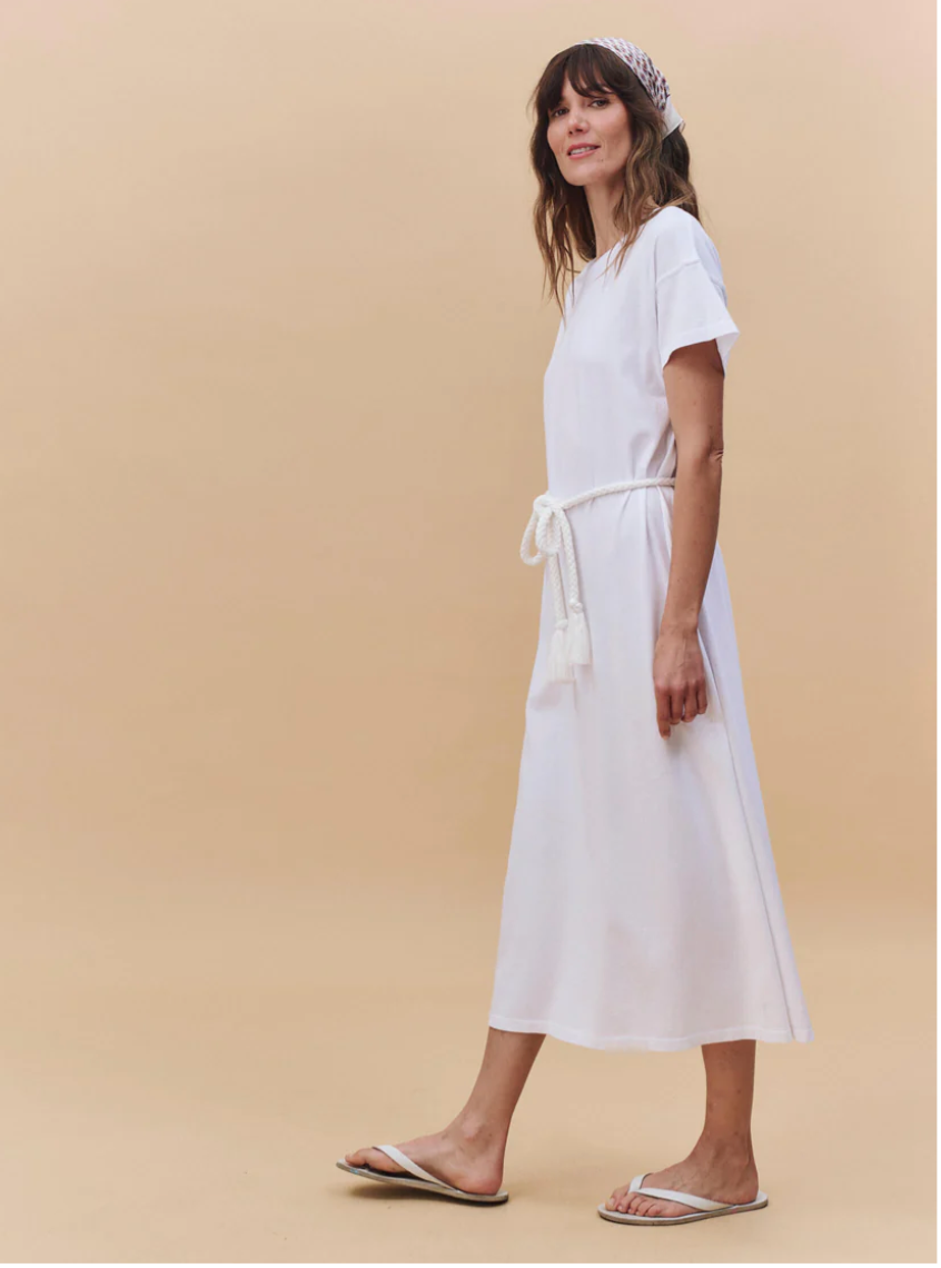 The Boxy Tee Dress – Slate