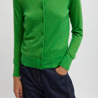 Skinlike Wool Shrunkern Cardigan