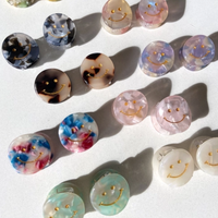 Smiley Face Claw Clip