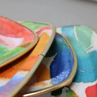 Small Painted Studio Tray