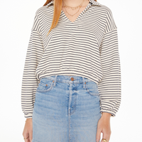 The Long Drop Cinch Pullover