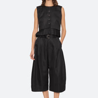 Angelina Vest Black