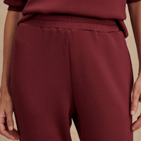 Slim Cuff Pant Maroon