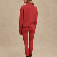 Sian Cropped Half Zip