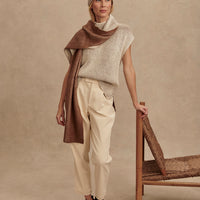 Lauren Pleated Knit Sweater